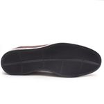 Kit 2 pares Sapatênis em Couro Mogno e Preto + Cinto - 31026MOG - 31006PT 