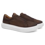 Tênis Casual Urban em Couro Legítimo Carvalho 53003