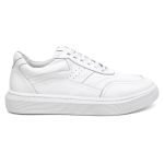 Tênis Casual Modern em Couro Legítimo Branco 53033