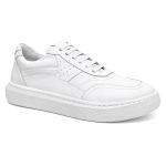 Tênis Casual Modern em Couro Legítimo Branco 53033