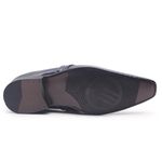 Sapato Social em Couro Verniz Detroid Dark Blue - 17288APU