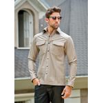 Camisa de Couro Masculina Fendi Henry 