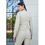 Jaqueta de Couro Feminina Off-White Luiza 