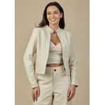 Jaqueta De Couro Feminina Off-White Camille 
