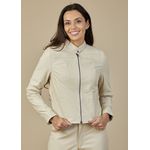 Jaqueta De Couro Feminina Off-White Camille 