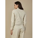 Jaqueta De Couro Feminina Off-White Camille 