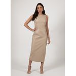 Vestido de Pelica Feminino Chanel Flora 
