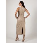 Vestido de Pelica Feminino Chanel Flora 