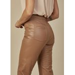 Calça de Pelica Feminina Camel Carolina