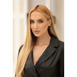 Blazer de Couro Feminino Preto 