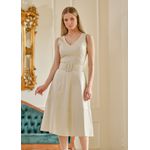 Vestido de Couro Feminino Off-White Valentina 