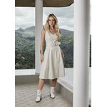 Vestido de Couro Feminino Off-White Valentina 