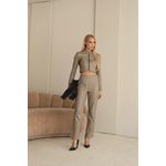 Jaqueta Couro Feminina Fendi Isa 