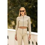 Jaqueta Couro Feminina Off-White Isa