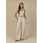 Calça de Couro Feminina Off-White Rebecca 