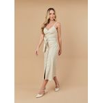 Saia De Couro Off-white Nubia