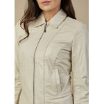 Jaqueta De Couro Feminina Off-White Luna 