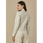 Jaqueta De Couro Feminina Off-White Luna 