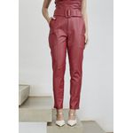 Calça de Couro Feminina Rubi Bruna