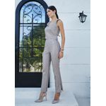 Calça de Couro Feminina Fendi Ester 