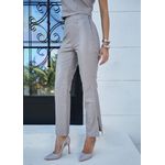 Calça de Couro Feminina Fendi Ester 