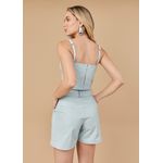 Short De Couro Feminino Céu de Bebê Ana 