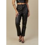 Calça de Pelica Feminina Preta Patricia
