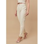 Calça de Pelica Feminina Off-white Luiza
