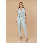 Colete De Couro Feminino Céu de Bebê Anne 