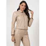 Jaqueta Couro Pelica Chanel Sofia 