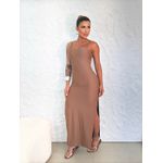 Vestido Tahiti Castanho Closet