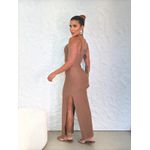 Vestido Tahiti Castanho Closet