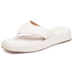 11003 Sandália Flat Napa Off White