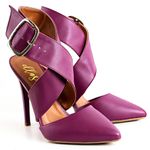 7920 Scarpin Salto Alto Napa Hibisco