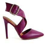7920 Scarpin Salto Alto Napa Hibisco