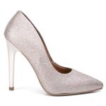 Scarpin Salto Alto Gliter Glamour Furtacor