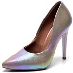 Scarpin Salto Alto Arraia Rose