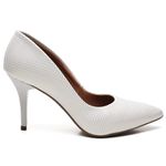 Scarpin Salto Médio Estrelar Branco