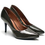 Scarpin Salto Médio Estrelar Preto