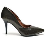 Scarpin Salto Médio Estrelar Preto