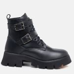 Bota Coturno Feminino Vega Preto