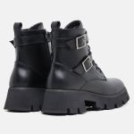 Bota Coturno Feminino Vega Preto