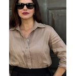 Camisa Francine Cambraia Puro Linho Fendi 