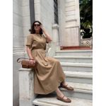 Conjunto Saia e Blusa Olivia Mocha Mousse