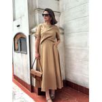 Conjunto Saia e Blusa Olivia Mocha Mousse