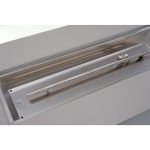 Lareira Fire Pit Á Gás Para Área Externa Santa Helena Base Metálica Cinza - K3 Imports