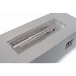 Lareira Fire Pit Á Gás Para Área Externa Santa Helena Base Metálica Cinza - K3 Imports