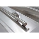 Lareira Fire Pit Á Gás Para Área Externa Santa Helena Base Metálica Cinza - K3 Imports