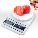 Balança De Cozinha Digital 10kg Branca - Hauskraft