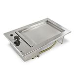 Chapeira Gourmet Para Lanches Inox a Gás 32 X 50 Cm - Jx Metais 